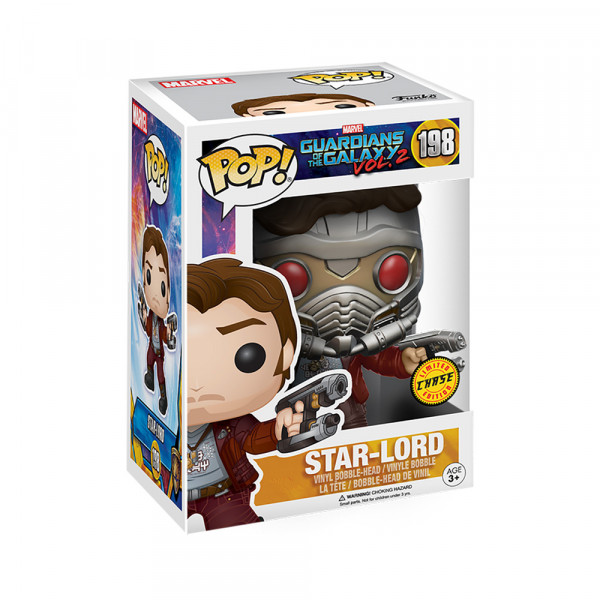Funko POP! Marvel Guardians of the Galaxy Vol. 2: Star-Lord (Chase Limited Edition)